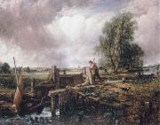 John Constable A voat passing a lock china oil painting artist